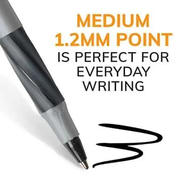 BIC Round Stic Grip Xtra Comfort Pens Pack - 36 Count