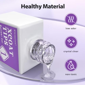 BTArtboxnails French Builder Gel & Top Coat Set for Perfect Nails