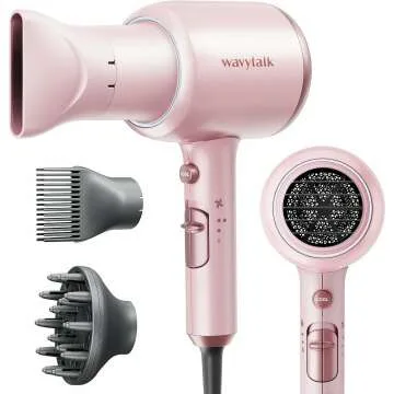 Wavytalk 1875W Ionic Hair Dryer with Diffuser