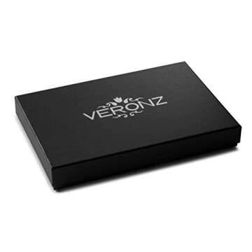 VERONZ Super Soft Luxurious Classic Cashmere Feel Winter Scarf (Pink Houndstooth)