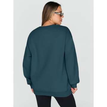 Trendy Queen Oversized Sweatshirts for Women - Comfy Hoodies