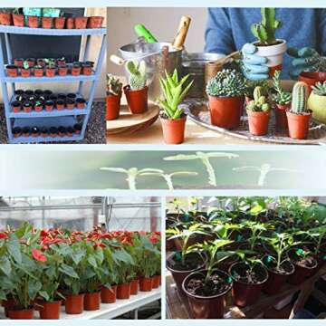80 Pack Plant Seed Starting Pots with Labels & Tools