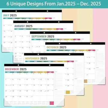2025 Desk Calendar for Yearly Planning and Organization