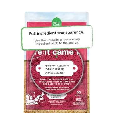 Open Farm Ancient Grains Dry Dog Food, Humanely Raised Meat Recipe with Wholesome Grains and No Artificial Flavors or Preservatives (Wild Salmon Ancient Grain, 4 Pound (Pack of 1))