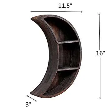 Stylish Ubrand Crescent Moon Shelf for Stylish Decor
