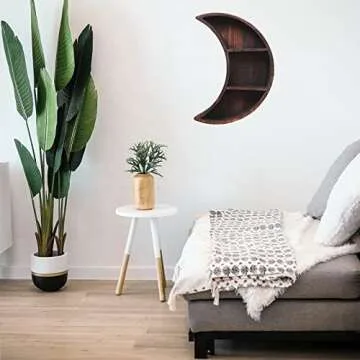 Stylish Ubrand Crescent Moon Shelf for Stylish Decor