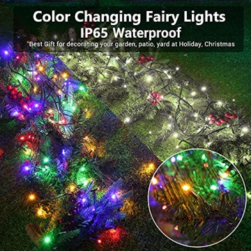 Lomotech 165ft Color Changing String Lights for Holidays