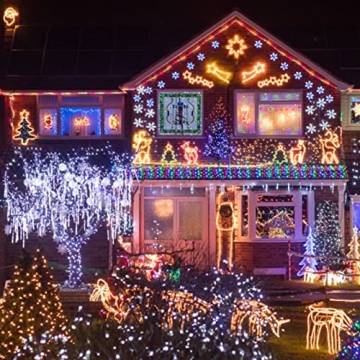 Lomotech 165ft Color Changing String Lights for Holidays