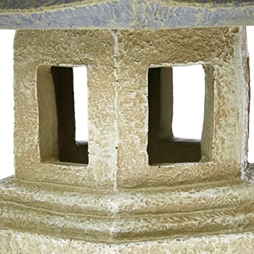 Design Toscano Asian Pagoda Lantern for Indoors and Outdoors