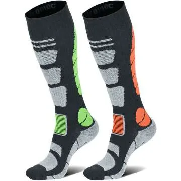 Thermal Knee High Ski Socks - Merino Wool For All