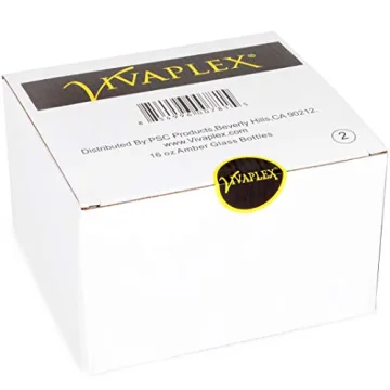 Vivaplex Stylish 16 oz Amber Glass Spray Bottles Set