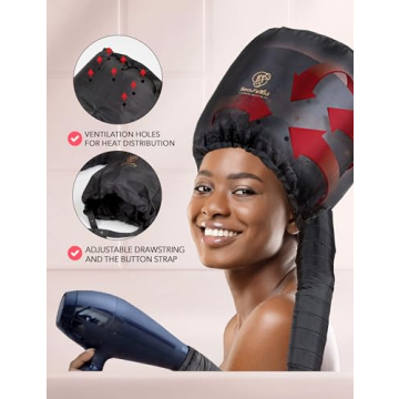 BEAUT'E SEOUL Hair Dryer Bonnet for Quick Drying
