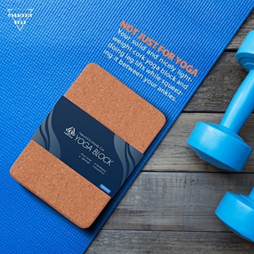 Forbidden Road Cork Yoga Blocks for Exercise and Meditation