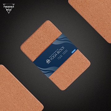 Forbidden Road Cork Yoga Blocks for Exercise and Meditation