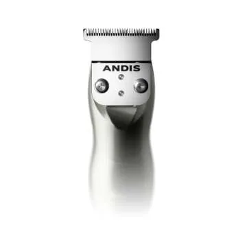 Andis 32810 Slimline Pro Cord/Cordless Beard Trimmer, Lithium Ion T-Blade Trimmer, Close Cutting T-B...