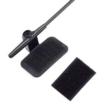 PChero Bike Helmet Mirror, 360 Degree Adjustable Bicycle Cycling Rear View Helmet Mirror