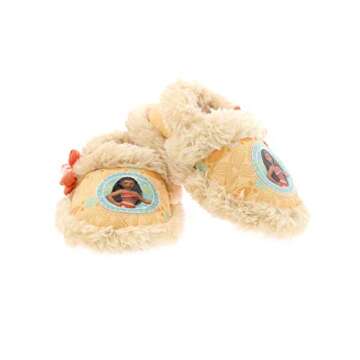 Disney Moana Toddler Girl's Plush A-Line Slippers