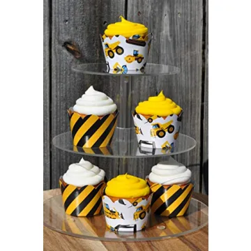 Construction Cupcake Wrappers for Kids Party Supplies