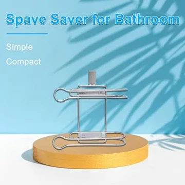 TQVAI Stainless Steel Over Tank Toilet Paper Holder Chrome