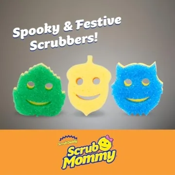 Scrub Daddy Halloween Sponges - Unique Dish Cleaners