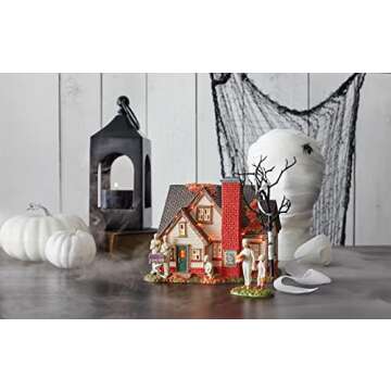 Department 56 Snow Village Halloween The Mummy House Lit Building, 7.13 Inch, Multicolor