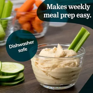 Libbey Small Glass Prep Bowl Set 8 Count - Versatile Glass Containers