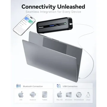 Phomemo M832 Bluetooth Inkless Thermal Printer for Easy Travel