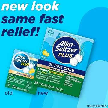 Fast-Acting Alka-Seltzer Plus Severe Night Cold Tablets