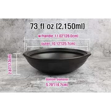 GREATUS Korean Dojagi J Pot for Authentic Stews and Soups