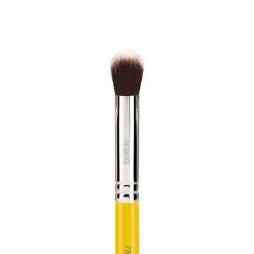 Bdellium Tools Professional Makeup Brush - Studio Series 788V BDHD Phase III Blending/Concealing - With Soft Synthetic Fibers, For Blending & Soften (Yellow, 1pc)