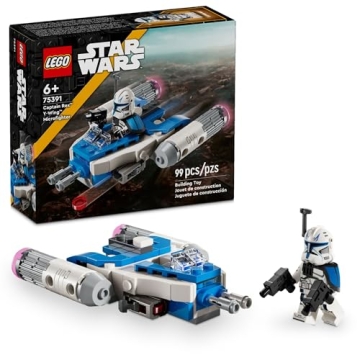 LEGO Star Wars Captain Rex's Y-Wing Microfighter Set - Fun Build for Kids