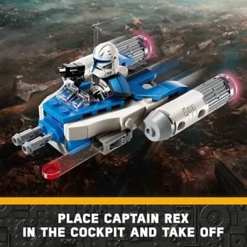 LEGO Star Wars Captain Rex Y-Wing Microfighter Building Set