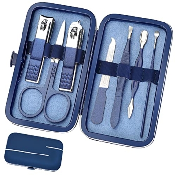 Aceoce Travel Manicure Set - Ultimate Grooming Kit for Men & Women