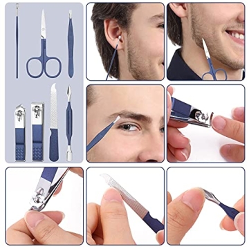 Aceoce Travel Manicure Set for Men and Women Essential