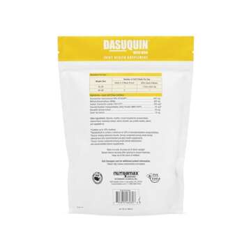 Nutramax Laboratories Dasuquin with MSM Joint Health Supplement for Small to Medium Dogs - With Gluc...