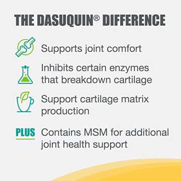 Nutramax Laboratories Dasuquin with MSM Joint Health Supplement for Small to Medium Dogs - With Glucosamine, MSM, Chondroitin, ASU, Boswellia Serrata Extract, and Green Tea Extract, 84 Soft Chews