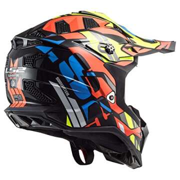 LS2 MX-Off Road Subverter Evo Helmet - 3X-Large Safety Style