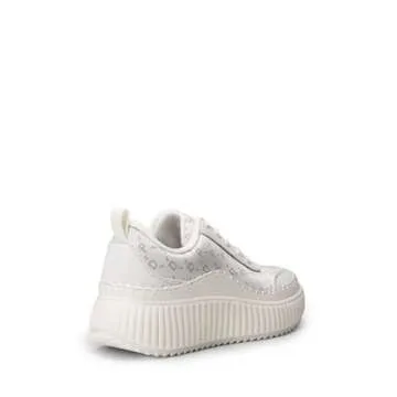 DREAM PAIRS Women Chunky Arch Comfortable Casual Platform Fashion Sneakers.,Size 7,Beige,SDFN2379W