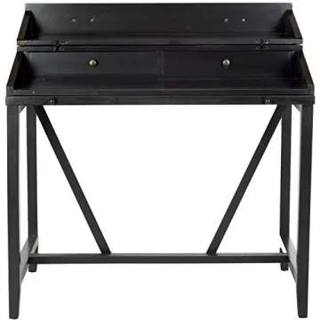 Safavieh American Homes Collection Wyatt Black Writing Desk