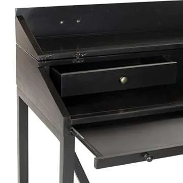 Safavieh American Homes Collection Wyatt Black Writing Desk