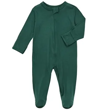 Aablexema Baby Footie Pajamas - Cozy & Functional Zippered Sleepwear