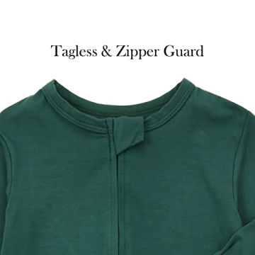 Aablexema Baby Footie Pajamas - Soft Bamboo Sleepwear for Infants