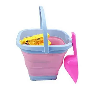 SAMMART 5L Collapsible Cleaning Bucket - Space Saving & Portable