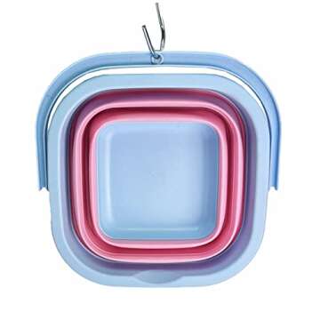 SAMMART 5L Collapsible Cleaning Bucket - Space Saving & Portable