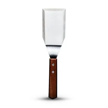 MANNKITCHEN Stainless Steel Spatula for Cast Iron Cooking