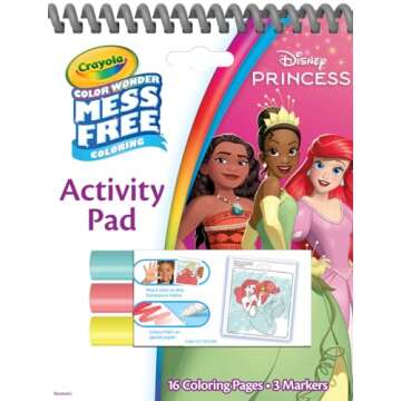 Crayola Disney Color Wonder Bundle: Mess-Free Activity Pads & Markers