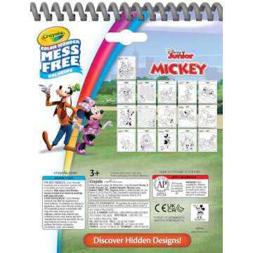 Crayola Disney Color Wonder Bundle for Mess Free Fun