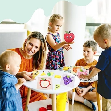 Engaging Wooden Toddler Fruit Jigsaw Puzzles for Learning