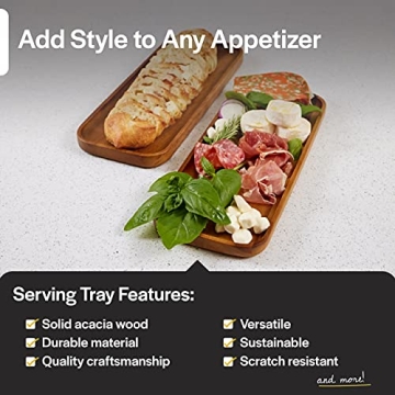 Thirteen Chefs Villa Acacia Serving Tray - Sustainable & Stylish