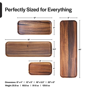 Thirteen Chefs Villa Acacia Serving Tray - Sustainable & Stylish